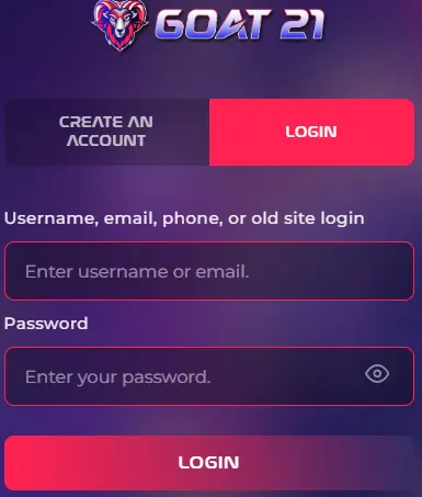 Goat21 Login