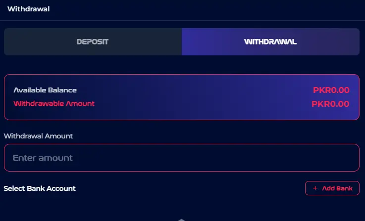 Goat21 Withdraw